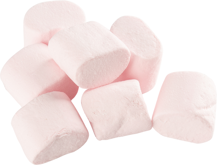 Pink Marshmallows Cutout